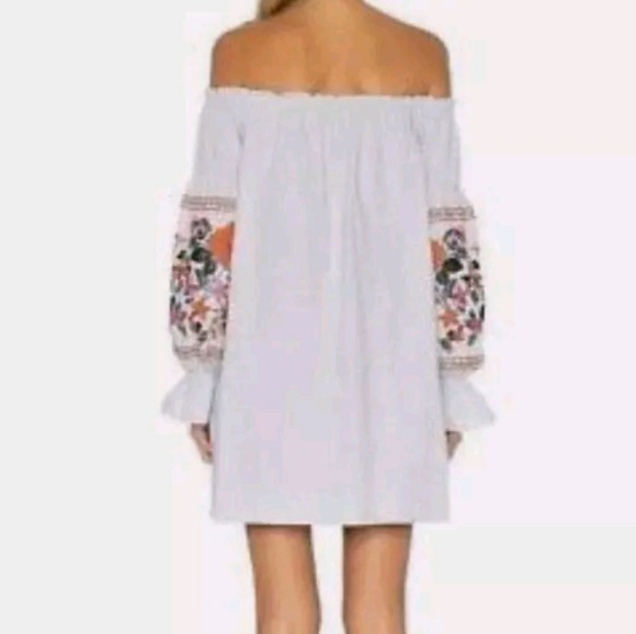 Free People Fleur Du Jour Embroider Shift Dress - Picture 3 of 8